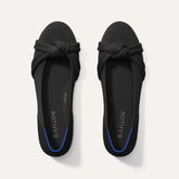 The Knot Ballet Flat - Black