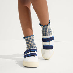 The Kids Strap Sneaker - Blue Raspberry