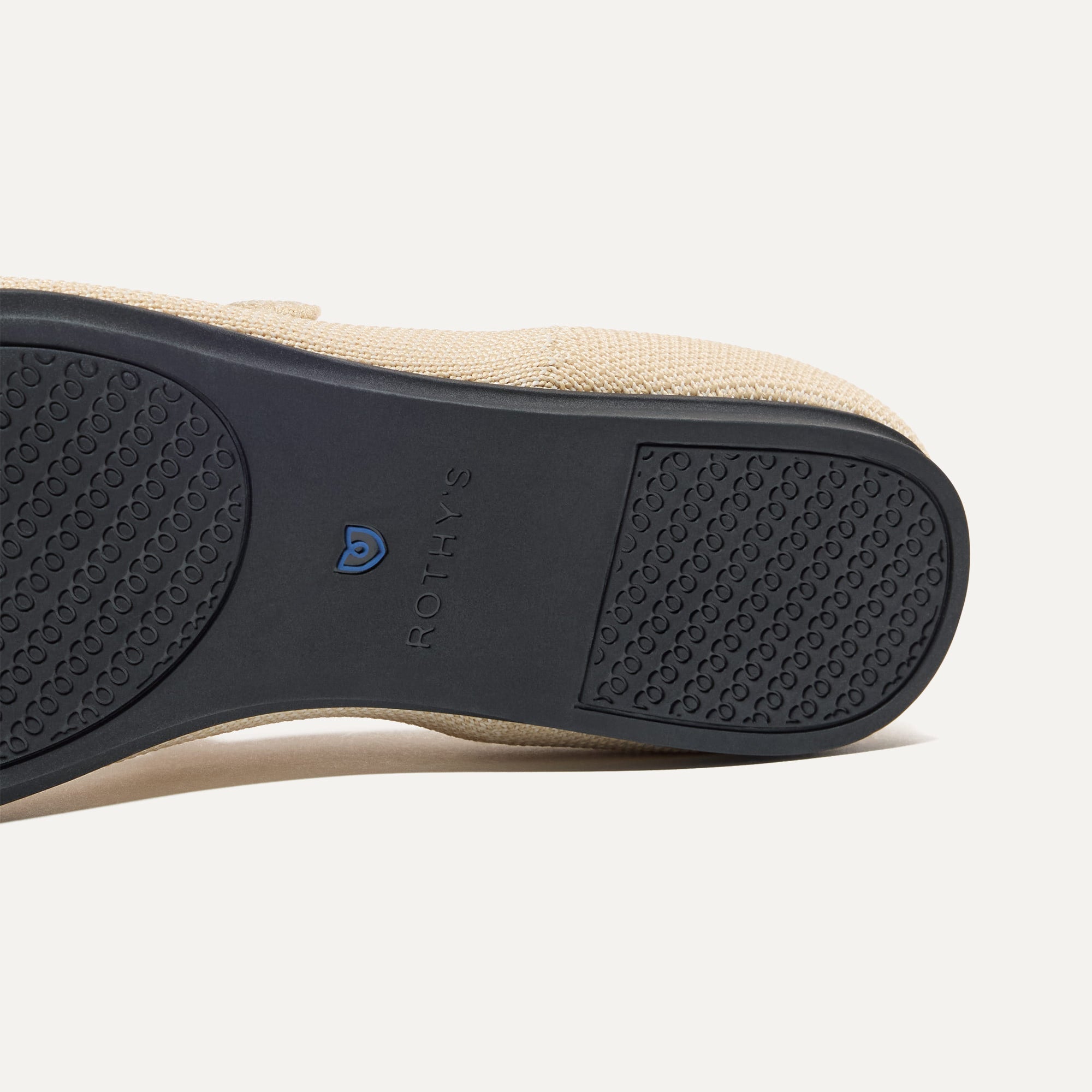 The Square Mary Jane - Cream Captoe