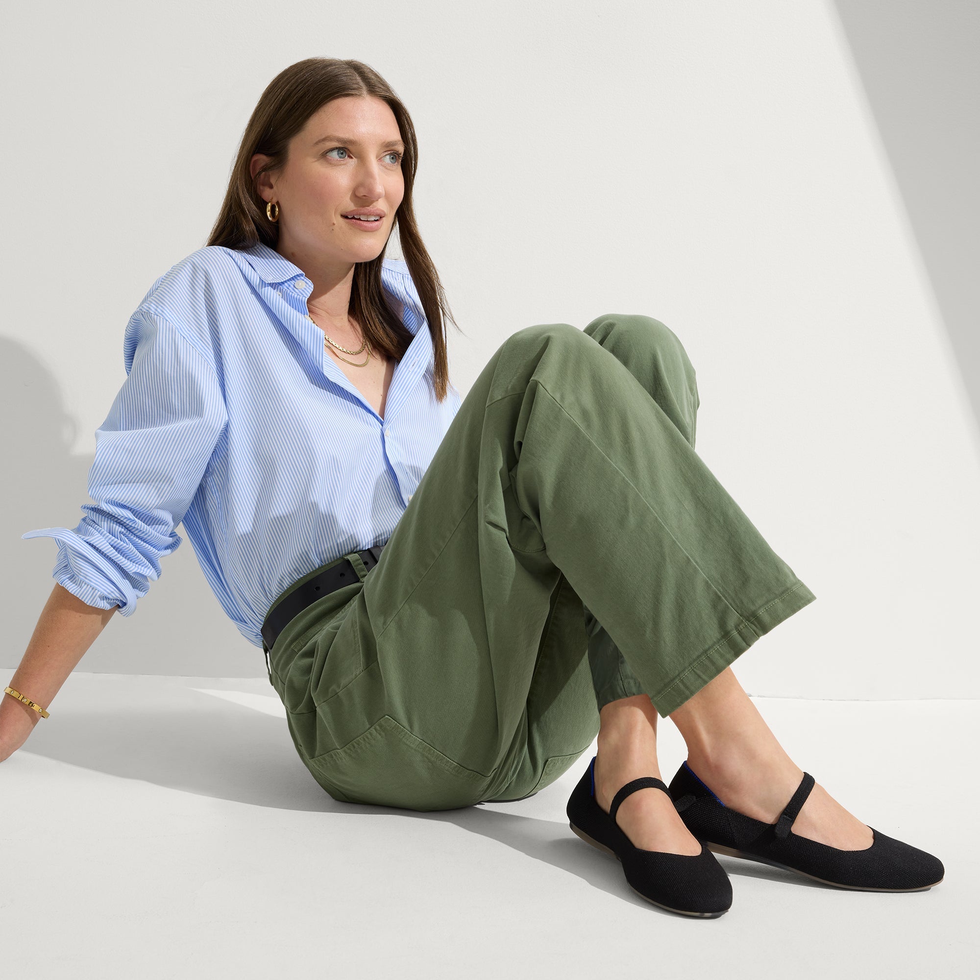 The Square Mary Jane - Black