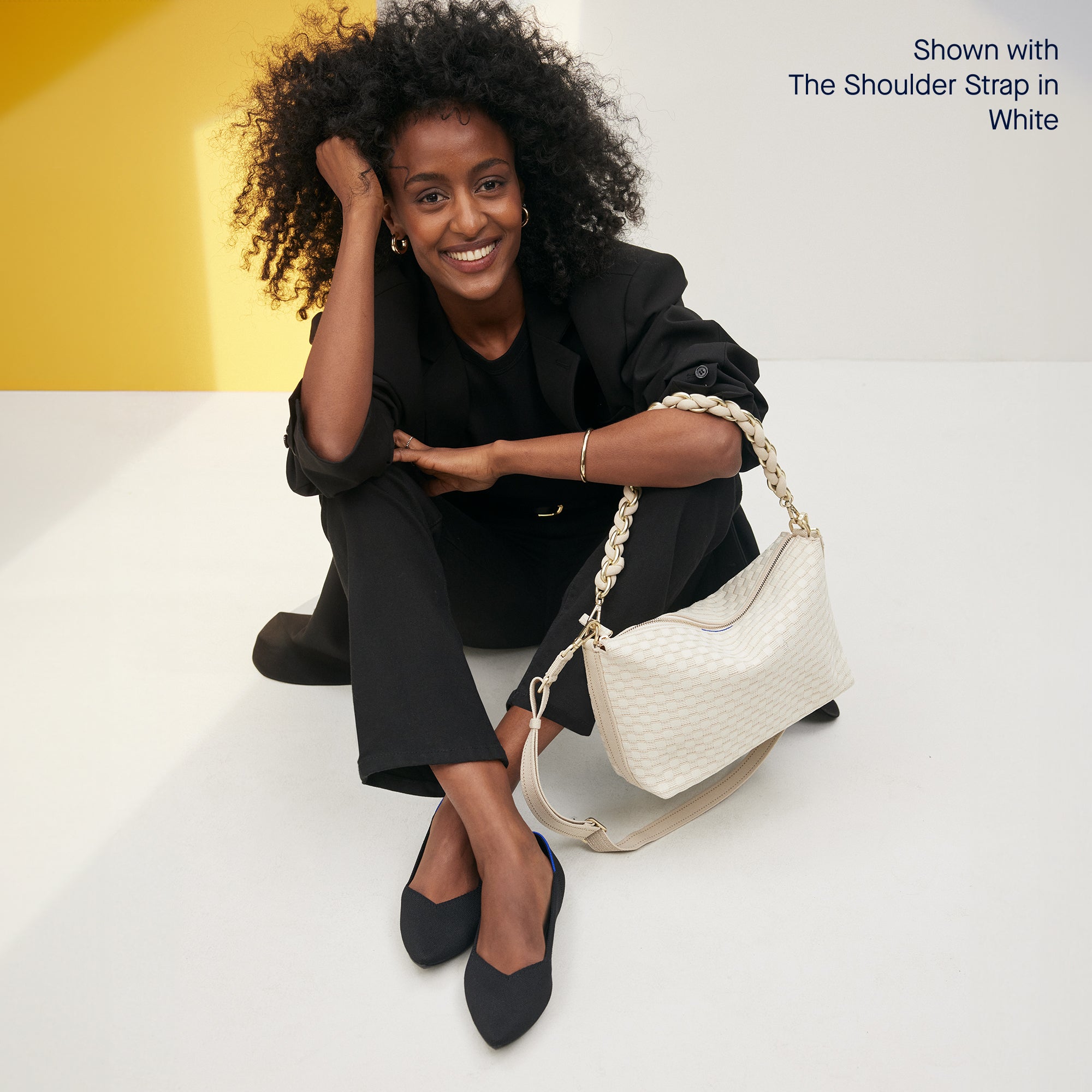 The Daily Crossbody - White Sand