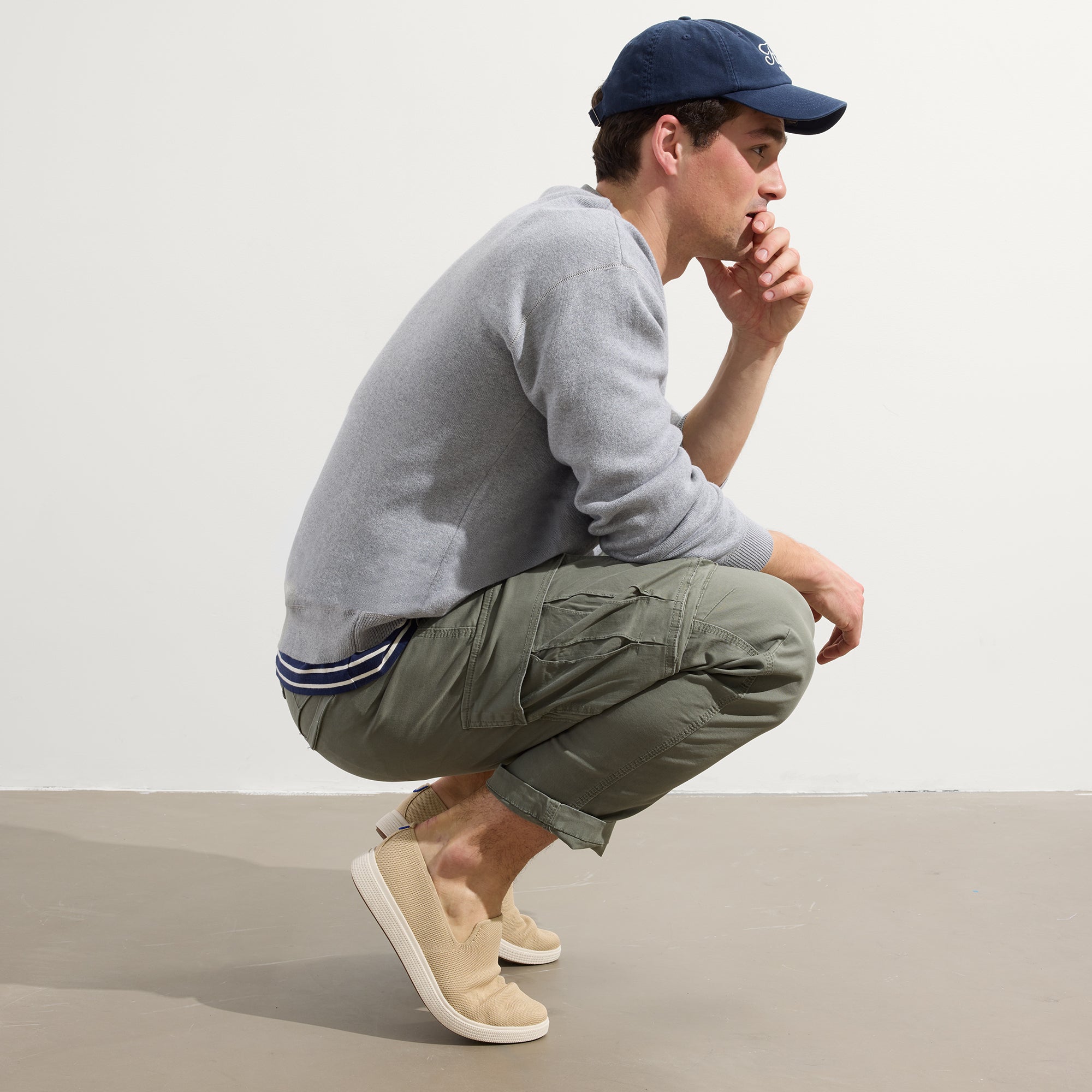 The Ravello Slip On Sneaker - Wheat