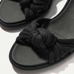 The Knot Sandal - Black
