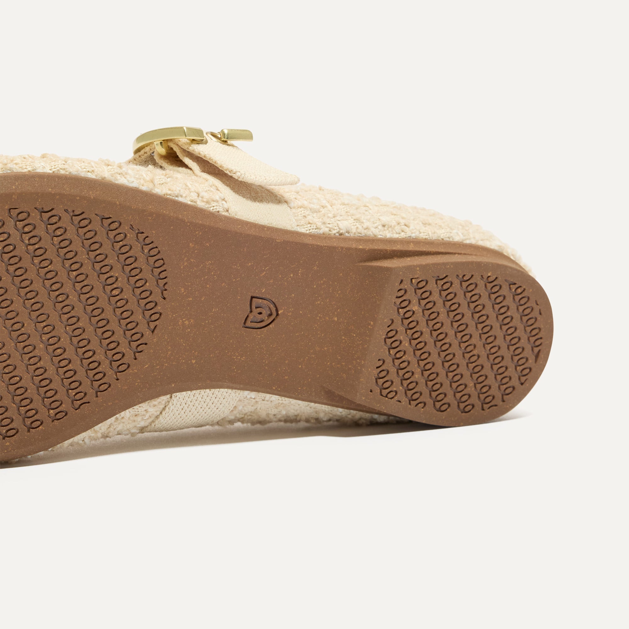 The Max Buckle Mary Jane - Pearl Bouclé