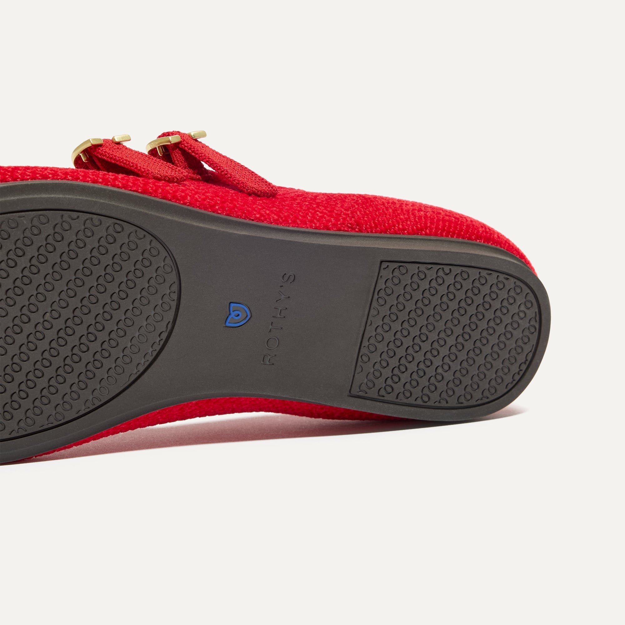 The ReVelvet™ Double Buckle Mary Jane - ReVelvet™ Red Crisp