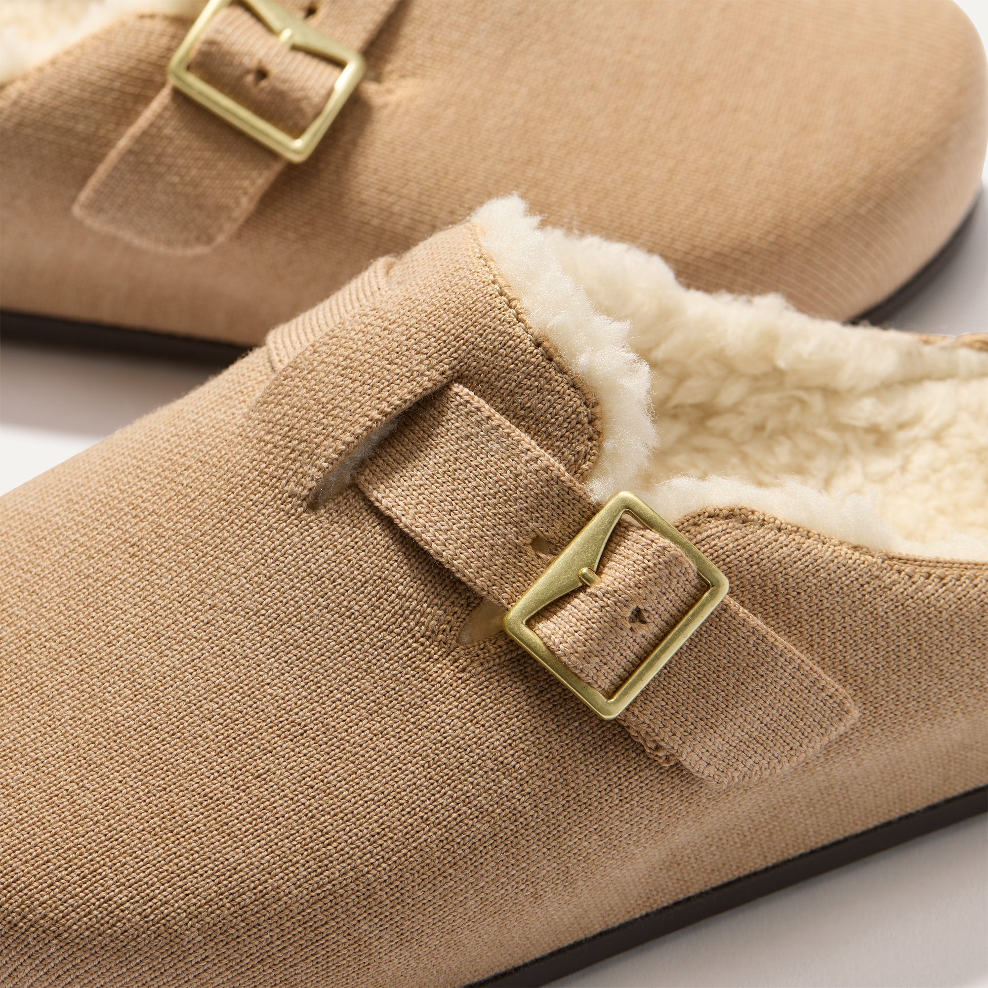 The Cozy Buckle Clog - Honey